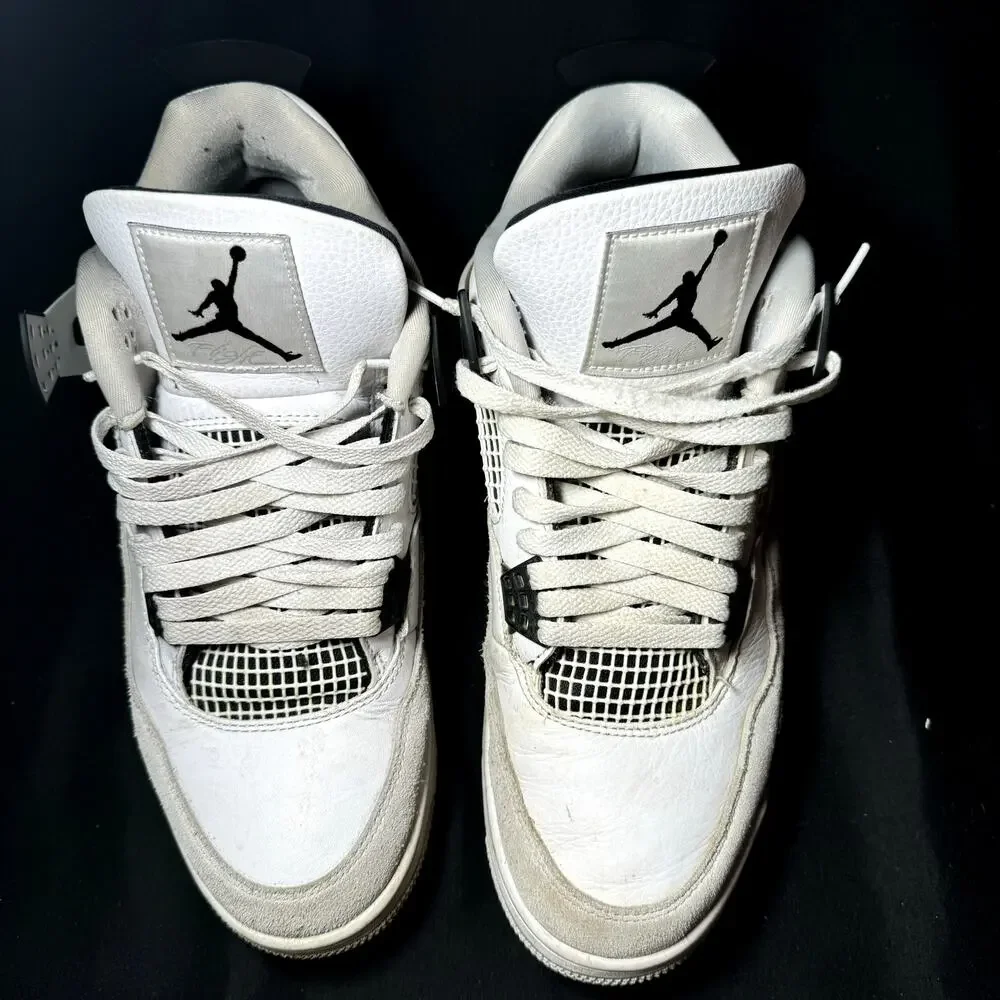 Size 11 - Nike Air Jordan 4 Retro Military Black Men's Shoes
